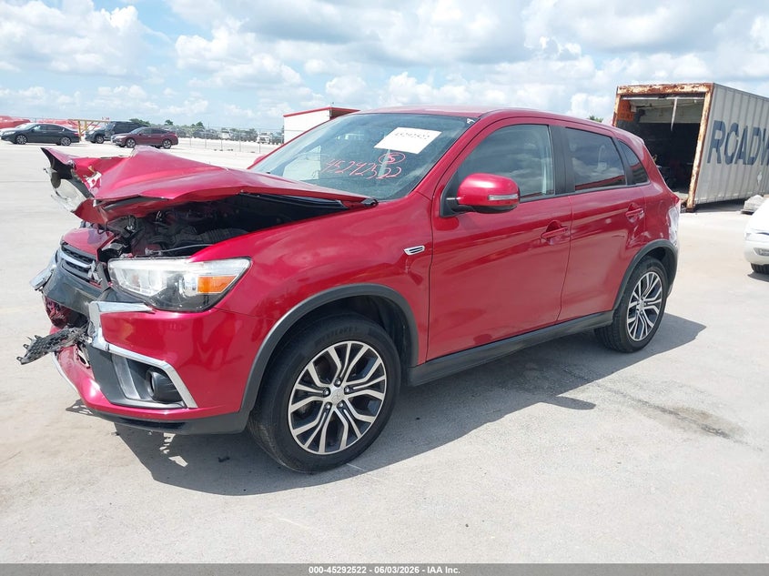 2019 Mitsubishi Outlander VIN JA4AR3AU1KU013391 IAAI salvage auction — FRONT END, Salvage Title, sold $1,750 on 2026-07-30 (photo 2)