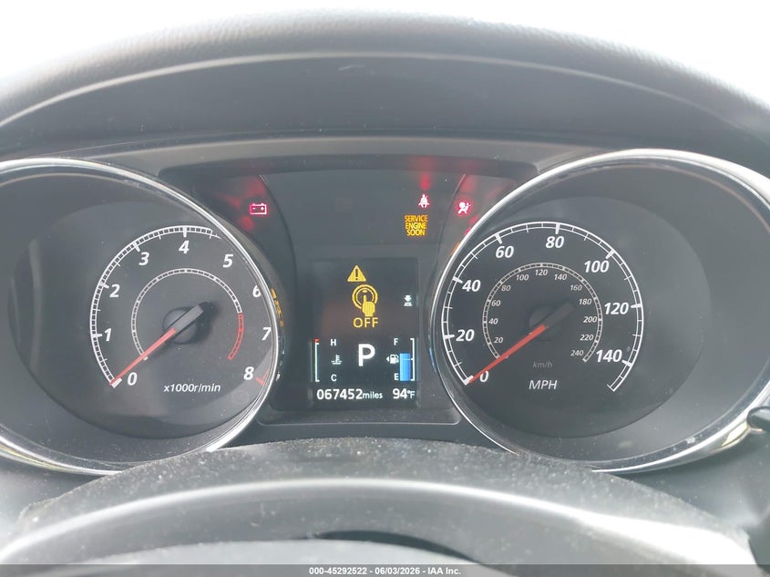 2019 Mitsubishi Outlander VIN JA4AR3AU1KU013391 IAAI salvage auction — FRONT END, Salvage Title, sold $1,750 on 2026-07-30 (photo 7)