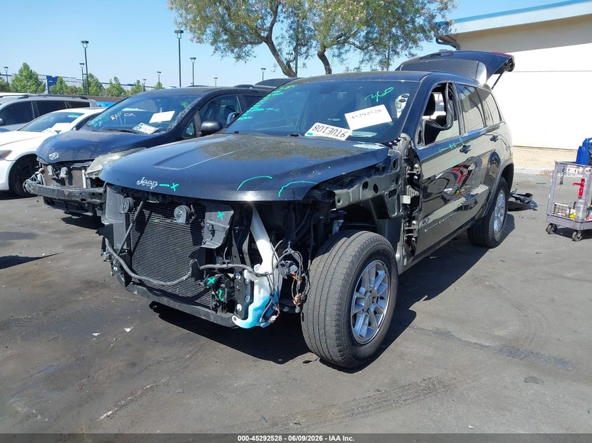 2018 Jeep Grand cherokee VIN 1C4RJEAG7JC380421 IAAI salvage auction — LEFT FRONT, Salvage Certificate (California), sold $4,650 on 2026-07-24 (photo 2)
