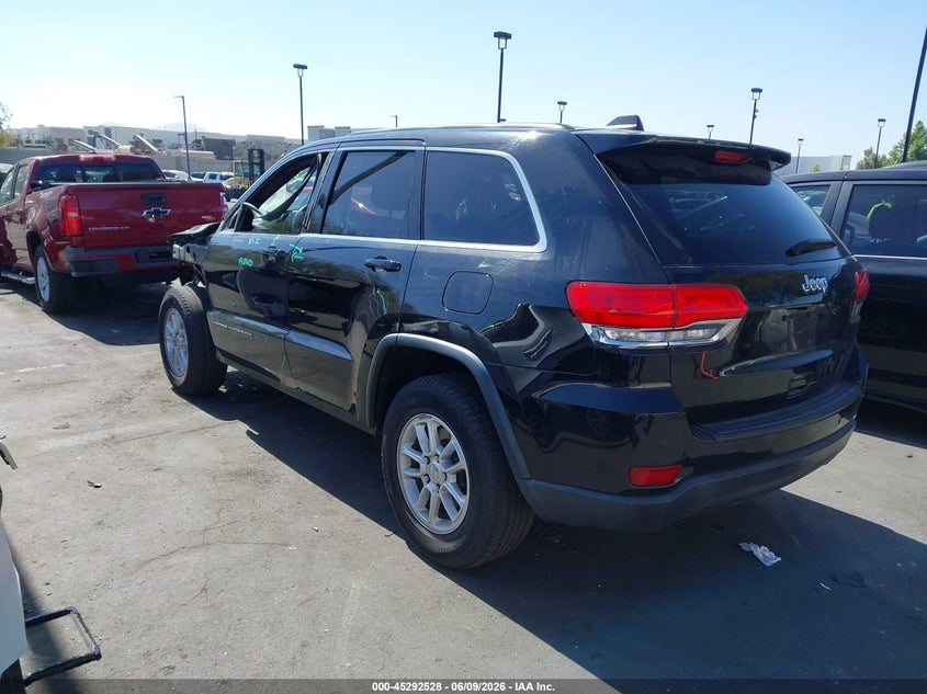 2018 Jeep Grand cherokee VIN 1C4RJEAG7JC380421 IAAI salvage auction — LEFT FRONT, Salvage Certificate (California), sold $4,650 on 2026-07-24 (photo 3)