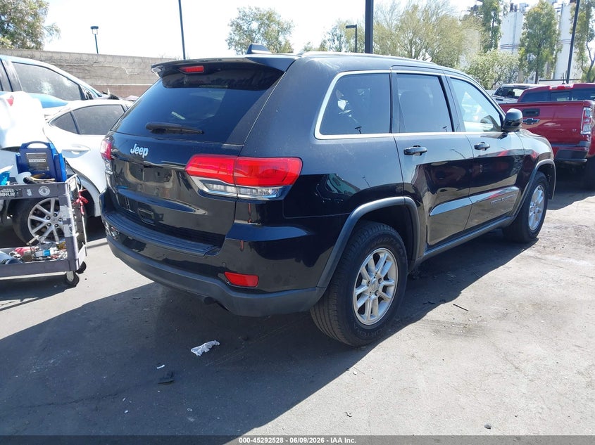 2018 Jeep Grand cherokee VIN 1C4RJEAG7JC380421 IAAI salvage auction — LEFT FRONT, Salvage Certificate (California), sold $4,650 on 2026-07-24 (photo 4)