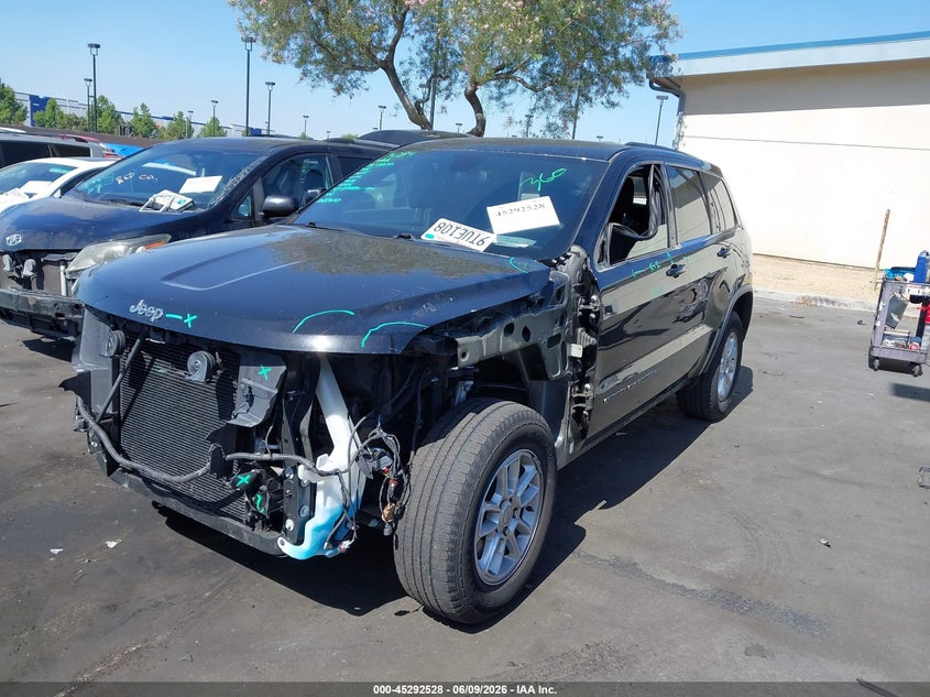 2018 Jeep Grand cherokee VIN 1C4RJEAG7JC380421 IAAI salvage auction — LEFT FRONT, Salvage Certificate (California), sold $4,650 on 2026-07-24 (photo 6)