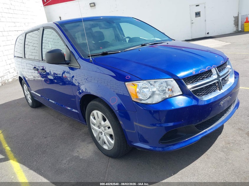 2019 Dodge Grand caravan VIN 2C4RDGBG2KR571710 IAAI salvage auction — NORMAL WEAR, Sf97 (Utah), sold $13,325 on 2026-07-08 (photo 1)