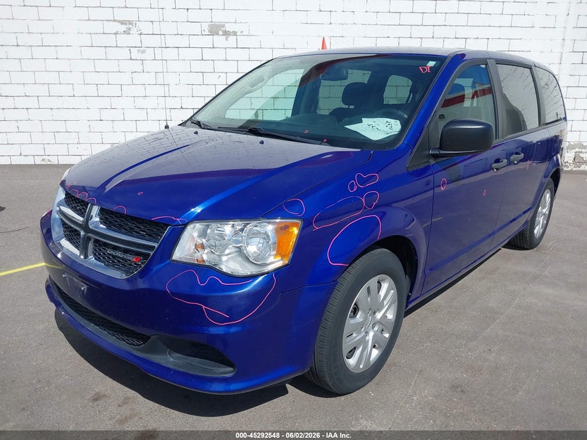 2019 Dodge Grand caravan VIN 2C4RDGBG2KR571710 IAAI salvage auction — NORMAL WEAR, Sf97 (Utah), sold $13,325 on 2026-07-08 (photo 2)