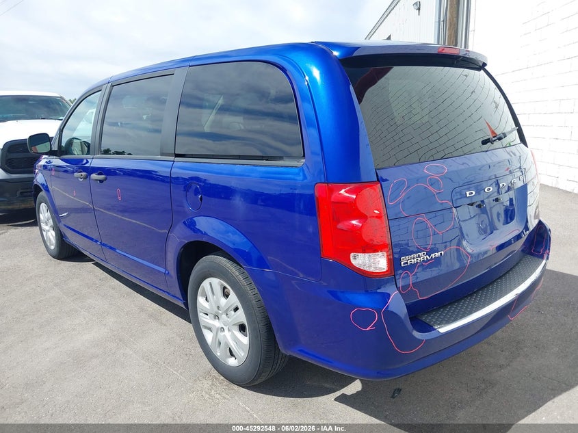 2019 Dodge Grand caravan VIN 2C4RDGBG2KR571710 IAAI salvage auction — NORMAL WEAR, Sf97 (Utah), sold $13,325 on 2026-07-08 (photo 3)