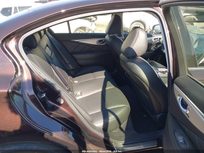 2020 Infiniti Q50 VIN JN1EV7ARXLM250438 IAAI salvage auction — LEFT SIDE, Salvage (Georgia), sold $9,450 on 2026-07-15 (photo 8)