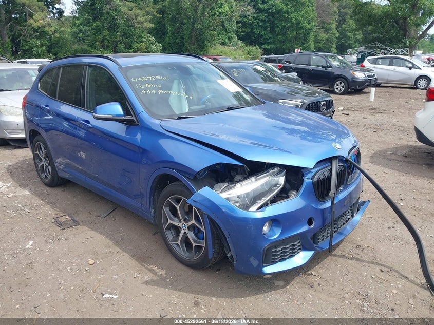 2016 BMW X1 VIN WBXHT3C30G5E48615 IAAI salvage auction — FRONT END, Salvage Title, sold $325 on 2026-07-28 (photo 6)