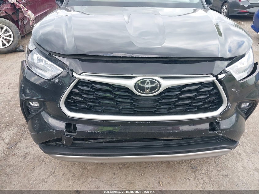 2020 Toyota Highlander VIN 5TDHZRBHXLS035940 IAAI salvage auction — FRONT END, Salvage Title, sold $13,100 on 2026-07-16 (photo 6)