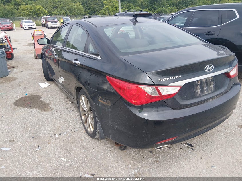 2013 Hyundai Sonata VIN 5NPEC4AC6DH623659 IAAI salvage auction — NORMAL WEAR, Salvage Title, sold $300 on 2026-07-14 (photo 3)