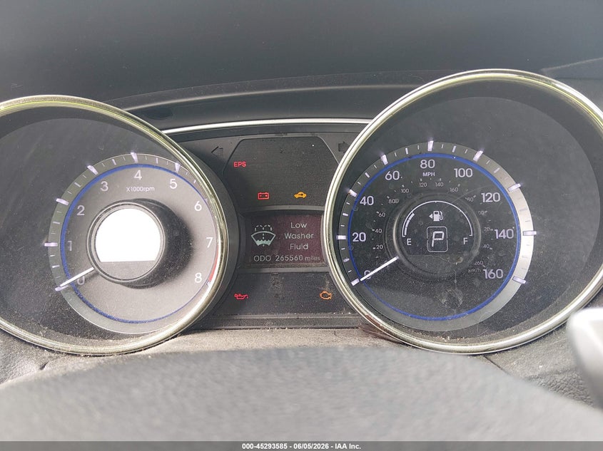 2013 Hyundai Sonata VIN 5NPEC4AC6DH623659 IAAI salvage auction — NORMAL WEAR, Salvage Title, sold $300 on 2026-07-14 (photo 7)
