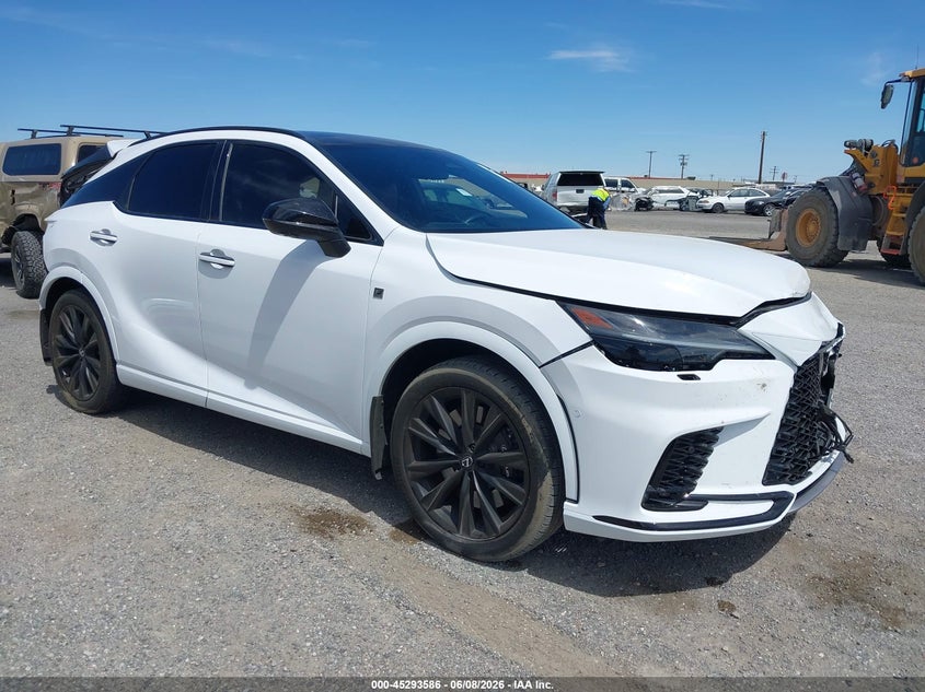 2023 Lexus Rx VIN 2T2BCMEA8PC006472 IAAI salvage auction — FRONT & REAR, Salvage Title, sold $16,100 on 2026-07-30 (photo 1)
