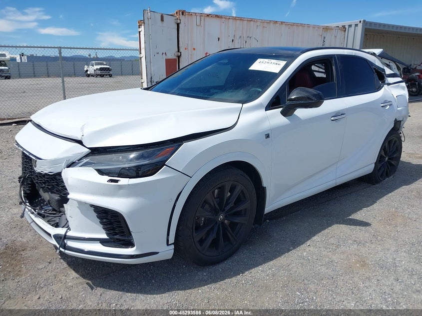 2023 Lexus Rx VIN 2T2BCMEA8PC006472 IAAI salvage auction — FRONT & REAR, Salvage Title, sold $16,100 on 2026-07-30 (photo 2)