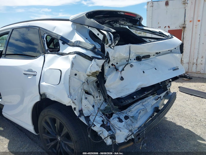 2023 Lexus Rx VIN 2T2BCMEA8PC006472 IAAI salvage auction — FRONT & REAR, Salvage Title, sold $16,100 on 2026-07-30 (photo 6)