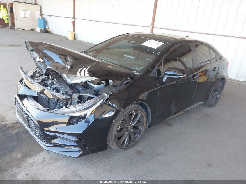 2024 Toyota Corolla VIN JTDP4MCEXRJ103807 IAAI salvage auction — FRONT END, Salvage Title, sold $7,500 on 2026-07-23 (photo 2)