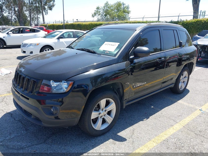 2016 Jeep Compass VIN 1C4NJDBB7GD780039 IAAI salvage auction — SIDE, Salvage Title, sold $1,400 on 2026-07-05 (photo 2)