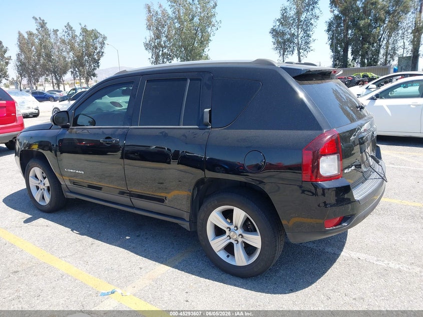 2016 Jeep Compass VIN 1C4NJDBB7GD780039 IAAI salvage auction — SIDE, Salvage Title, sold $1,400 on 2026-07-05 (photo 3)