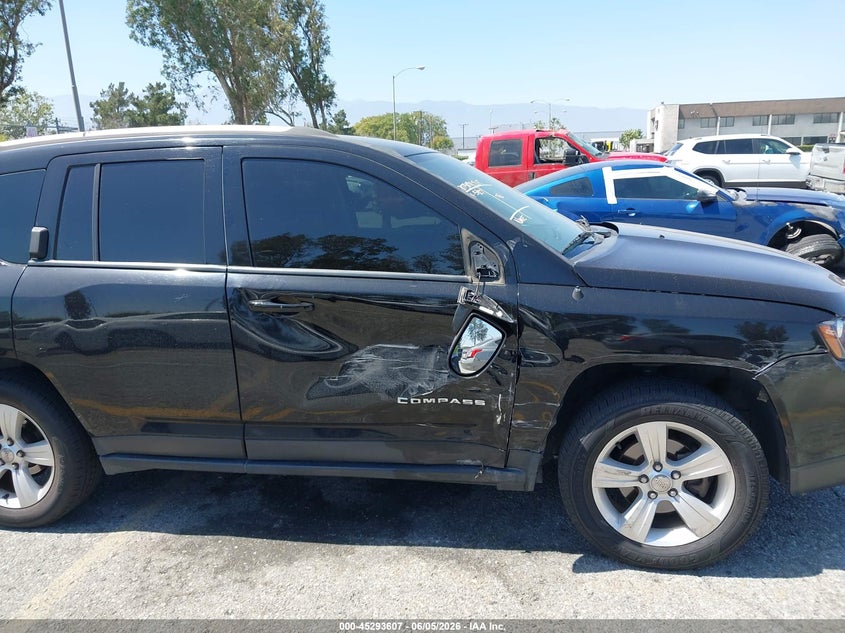 2016 Jeep Compass VIN 1C4NJDBB7GD780039 IAAI salvage auction — SIDE, Salvage Title, sold $1,400 on 2026-07-05 (photo 6)