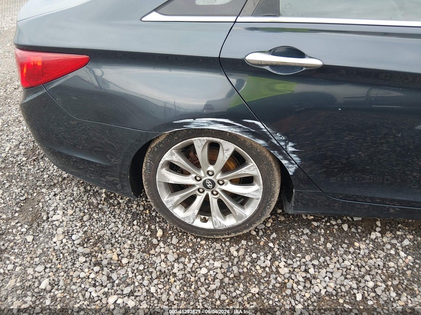 2012 Hyundai Sonata VIN 5NPEC4AC6CH436209 IAAI salvage auction — RIGHT SIDE, Salvage Title, sold $550 on 2026-07-08 (photo 6)