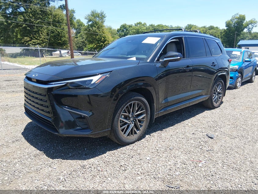 2025 Lexus Tx VIN 5TDAAAA67SS013810 IAAI salvage auction — SIDE, Clear (South Carolina), sold $22,600 on 2026-08-02 (photo 2)