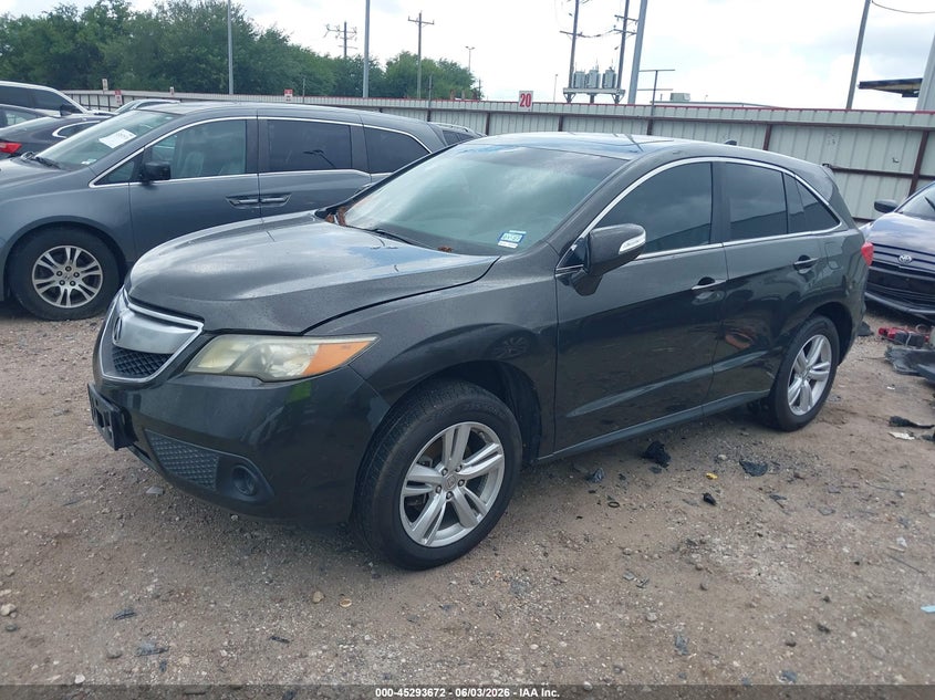 2015 Acura Rdx VIN 5J8TB3H39FL013510 IAAI salvage auction — NORMAL WEAR, Original (Texas), sold $900 on 2026-07-09 (photo 2)