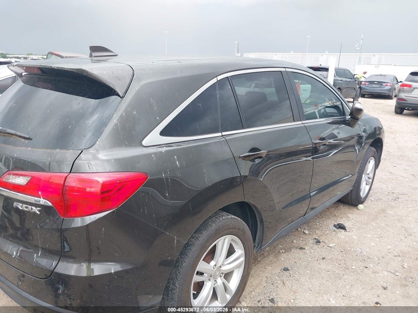 2015 Acura Rdx VIN 5J8TB3H39FL013510 IAAI salvage auction — NORMAL WEAR, Original (Texas), sold $900 on 2026-07-09 (photo 6)