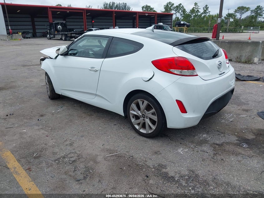 2016 Hyundai Veloster VIN KMHTC6AD2GU256406 IAAI salvage auction — FRONT END, Salvage Title, sold $200 on 2026-07-20 (photo 3)