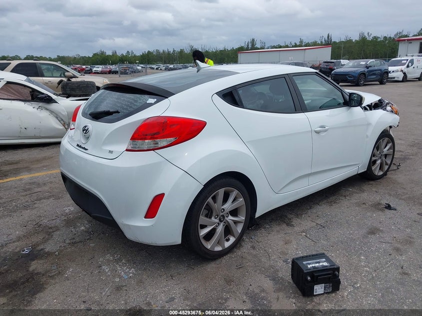 2016 Hyundai Veloster VIN KMHTC6AD2GU256406 IAAI salvage auction — FRONT END, Salvage Title, sold $200 on 2026-07-20 (photo 4)