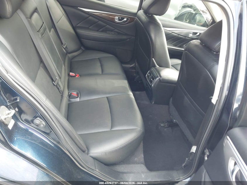 2015 Infiniti Q50 VIN JN1BV7AP5FM354695 IAAI salvage auction — LEFT FRONT, Salvage Title, sold $1,050 on 2026-07-13 (photo 8)