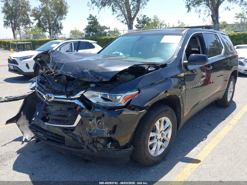 2021 Chevrolet Traverse VIN 1GNERFKW7MJ165096 IAAI salvage auction — FRONT END, Salvage Title, sold $3,400 on 2026-07-25 (photo 2)