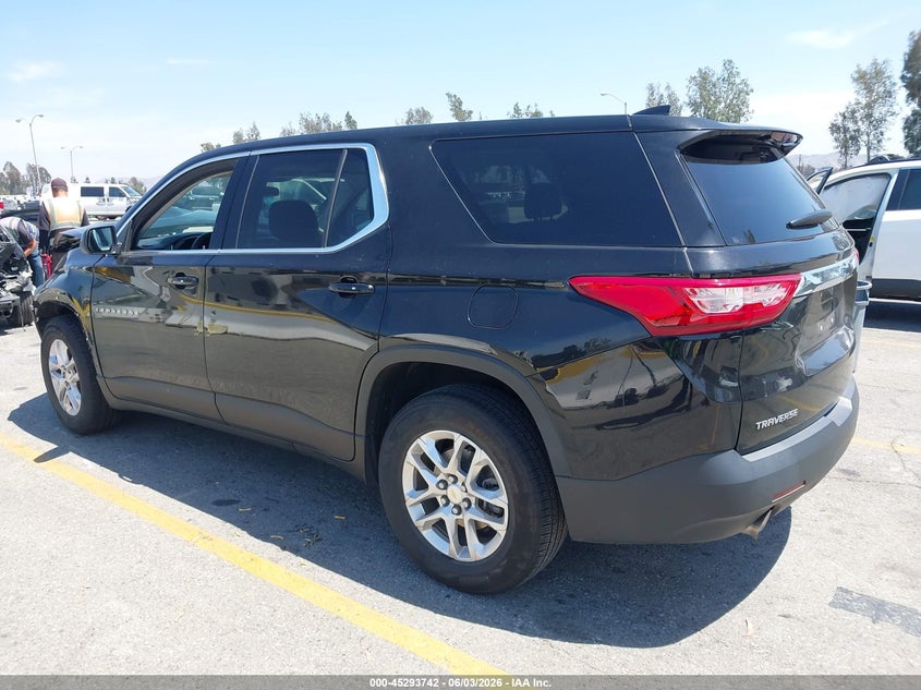 2021 Chevrolet Traverse VIN 1GNERFKW7MJ165096 IAAI salvage auction — FRONT END, Salvage Title, sold $3,400 on 2026-07-25 (photo 3)