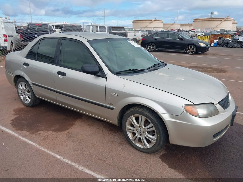 2003 Mazda Protege VIN JM1BJ225330143605 IAAI salvage auction — NORMAL WEAR, Clear (Hawaii), sold $25 on 2026-07-21 (photo 1)