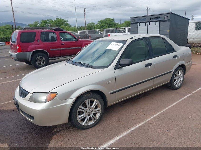 2003 Mazda Protege VIN JM1BJ225330143605 IAAI salvage auction — NORMAL WEAR, Clear (Hawaii), sold $25 on 2026-07-21 (photo 2)