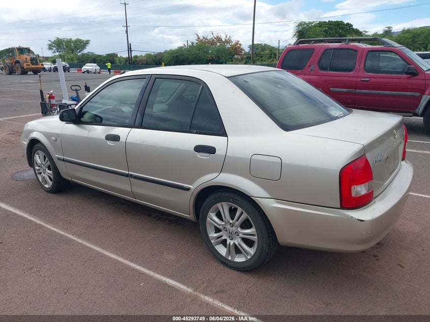 2003 Mazda Protege VIN JM1BJ225330143605 IAAI salvage auction — NORMAL WEAR, Clear (Hawaii), sold $25 on 2026-07-21 (photo 3)