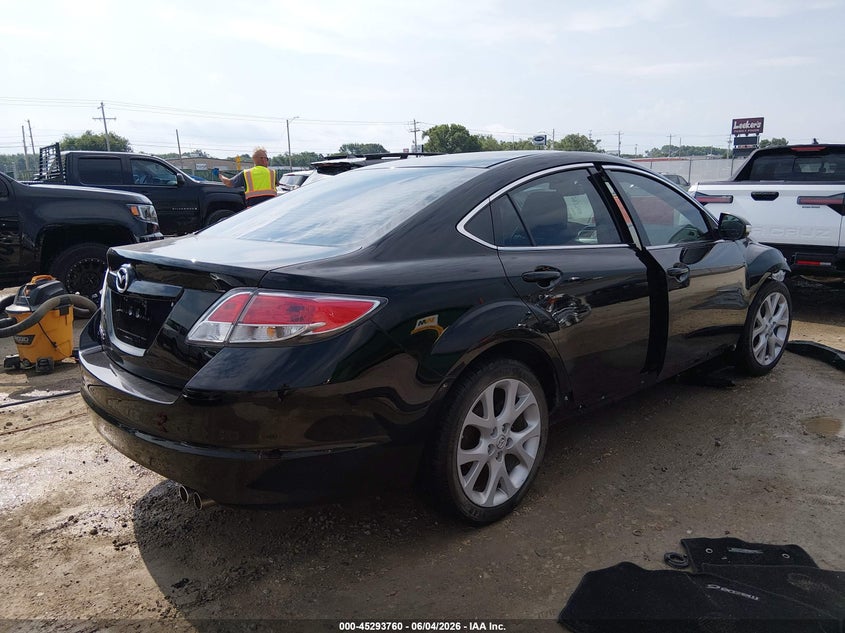 2013 Mazda 6 VIN 1YVHZ8EH4D5M03326 IAAI salvage auction — RIGHT FRONT, Salvage Title, sold $800 on 2026-07-24 (photo 4)
