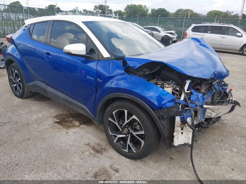 2018 Toyota C-hr VIN NMTKHMBX2JR051306 IAAI salvage auction — FRONT END, Salvage Title, sold $3,625 on 2026-07-17 (photo 1)