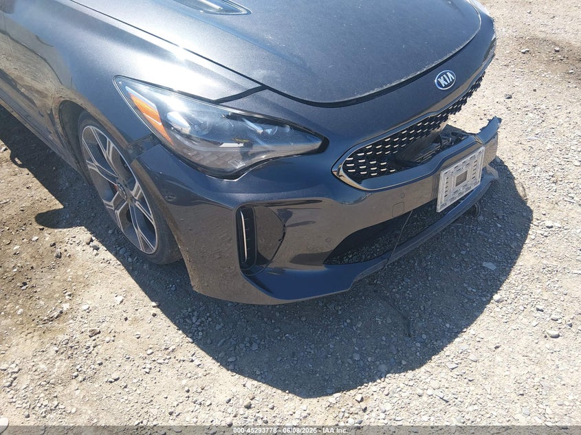 2020 Kia Stinger VIN KNAE35LC8L6080761 IAAI salvage auction — FRONT END, Salvage (Montana), sold $4,950 on 2026-07-31 (photo 6)
