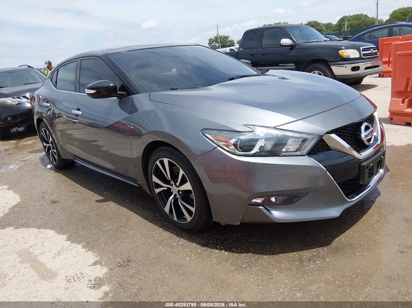 2018 Nissan Maxima VIN 1N4AA6AP6JC400862 IAAI salvage auction — HAIL, Salvage Title, sold $5,600 on 2026-07-24 (photo 1)