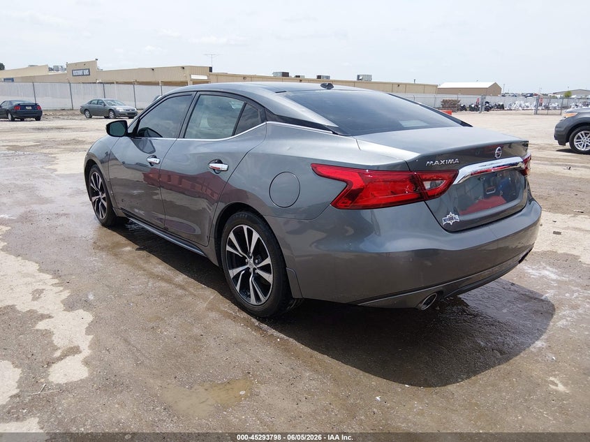 2018 Nissan Maxima VIN 1N4AA6AP6JC400862 IAAI salvage auction — HAIL, Salvage Title, sold $5,600 on 2026-07-24 (photo 3)