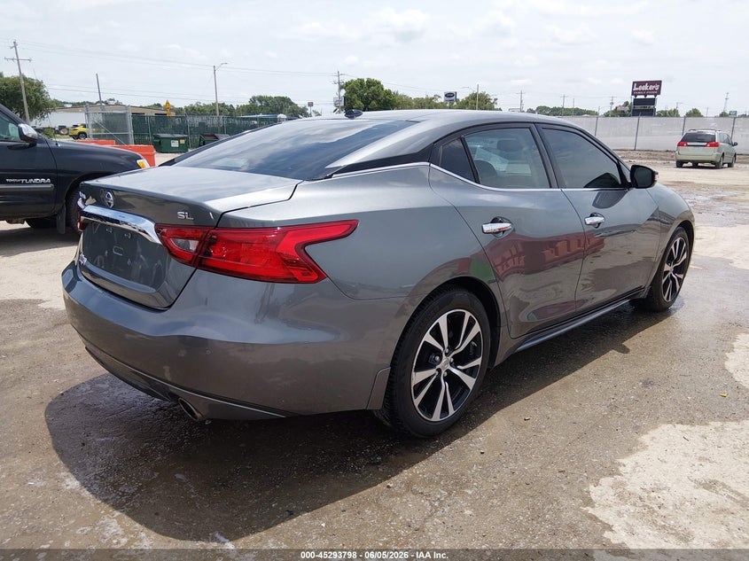 2018 Nissan Maxima VIN 1N4AA6AP6JC400862 IAAI salvage auction — HAIL, Salvage Title, sold $5,600 on 2026-07-24 (photo 4)