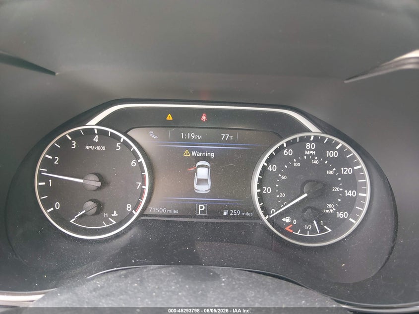2018 Nissan Maxima VIN 1N4AA6AP6JC400862 IAAI salvage auction — HAIL, Salvage Title, sold $5,600 on 2026-07-24 (photo 7)