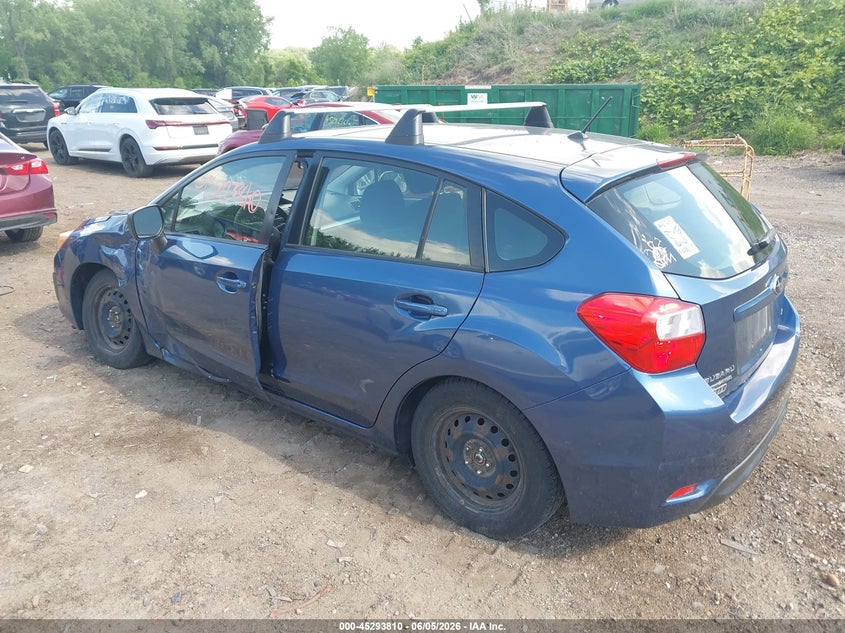 2012 Subaru Impreza VIN JF1GPAA61CG206268 IAAI salvage auction — SIDE, Salvage (Minnesota), sold $800 on 2026-08-30 (photo 3)