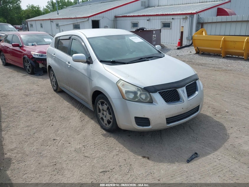 2009 Pontiac Vibe VIN 5Y2SP67009Z425028 IAAI salvage auction — NORMAL WEAR, Clear (Illinois), sold $475 on 2026-07-13 (photo 1)