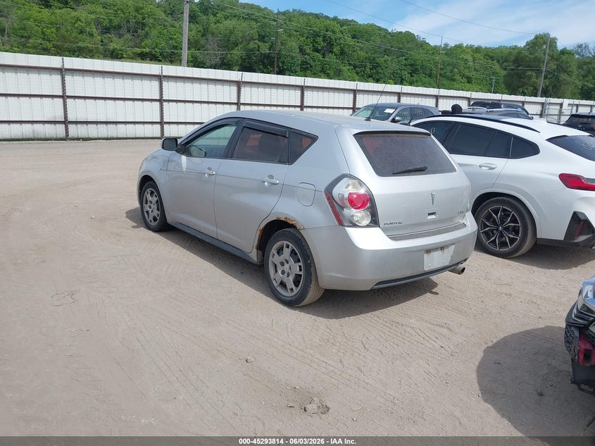 2009 Pontiac Vibe VIN 5Y2SP67009Z425028 IAAI salvage auction — NORMAL WEAR, Clear (Illinois), sold $475 on 2026-07-13 (photo 3)