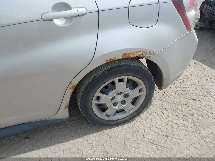 2009 Pontiac Vibe VIN 5Y2SP67009Z425028 IAAI salvage auction — NORMAL WEAR, Clear (Illinois), sold $475 on 2026-07-13 (photo 6)