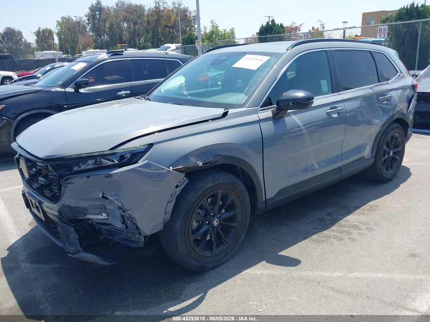 2025 Honda Cr-v VIN 7FARS5H55SE001121 IAAI salvage auction — LEFT SIDE, Salvage Title, sold $10,850 on 2026-07-23 (photo 2)