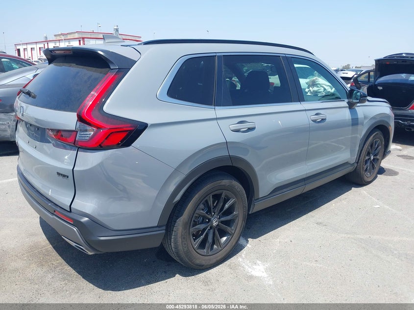 2025 Honda Cr-v VIN 7FARS5H55SE001121 IAAI salvage auction — LEFT SIDE, Salvage Title, sold $10,850 on 2026-07-23 (photo 4)