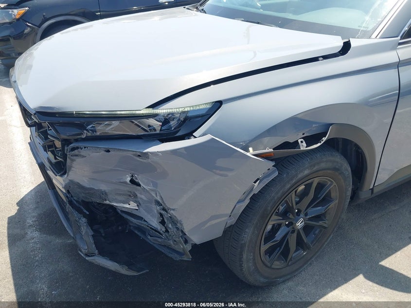 2025 Honda Cr-v VIN 7FARS5H55SE001121 IAAI salvage auction — LEFT SIDE, Salvage Title, sold $10,850 on 2026-07-23 (photo 6)
