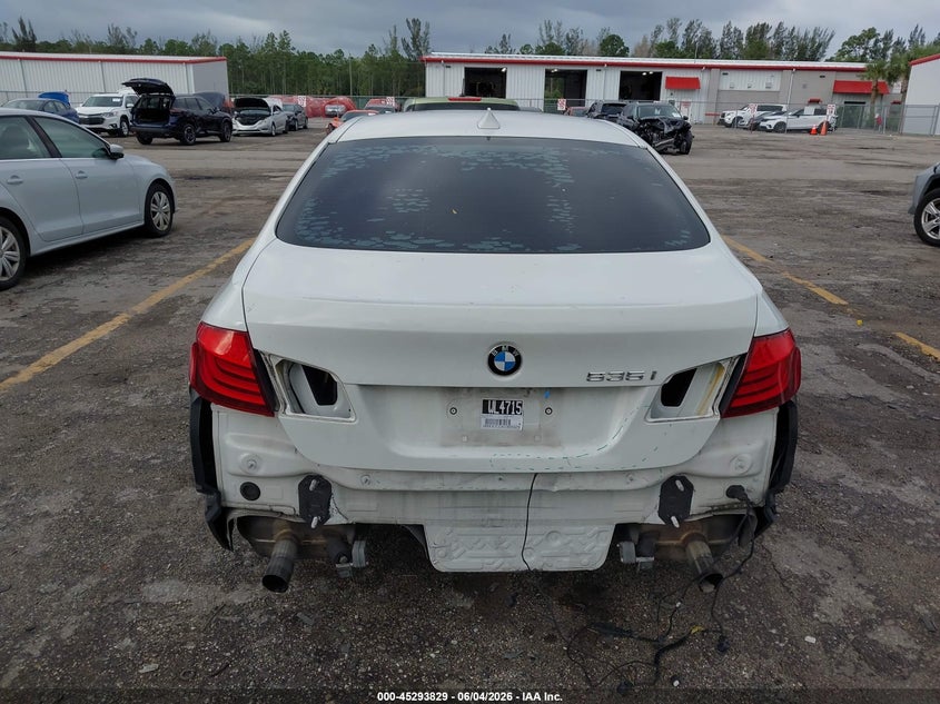 2012 BMW 5er VIN WBAFR7C53CC809329 IAAI salvage auction — REAR END, Salvage Title, sold $1,650 on 2026-07-08 (photo 6)
