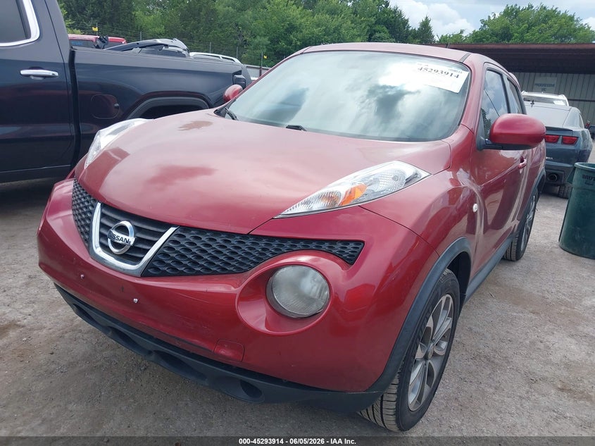 2014 Nissan Juke VIN JN8AF5MR8ET452491 IAAI salvage auction — HAIL, Salvage Title, sold $2,475 on 2026-07-22 (photo 2)