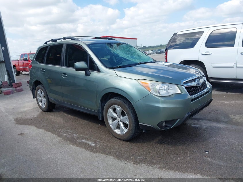 2014 Subaru Forester VIN JF2SJAJC8EH529002 IAAI salvage auction — SIDE, Certificate Of Title (Nebraska), sold $925 on 2026-07-30 (photo 1)